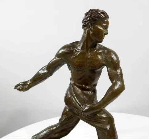 Bronze « le Semeur » de A. Kelety, Art Déco – 1930