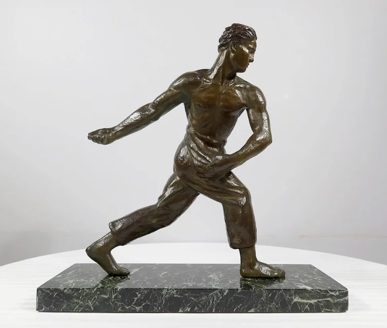 ART DECO ZEIT BRONZE von A. KELLETY