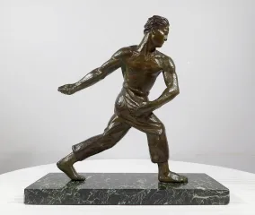 ART DECO ZEIT BRONZE von A. KELLETY
