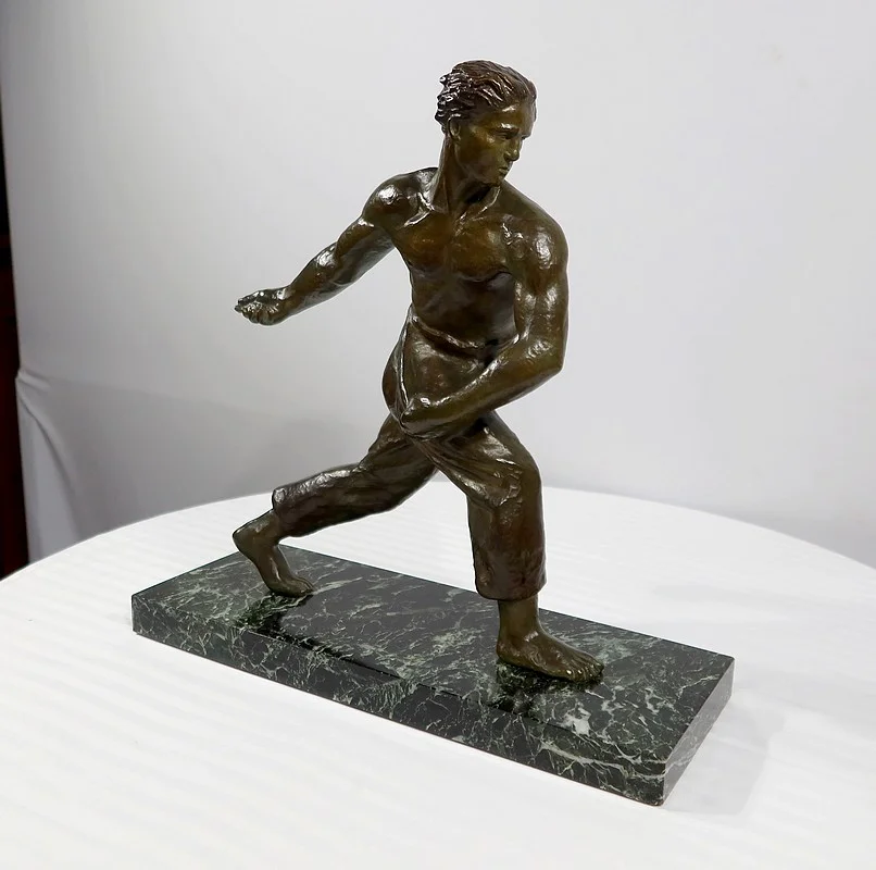 ART DECO PERIOD BRONZE by A. KELLETY