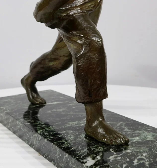 ART DECO ZEIT BRONZE von A. KELLETY