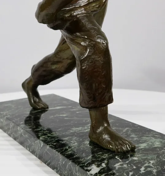 Bronze « le Semeur » de A. Kelety, Art Déco – 1930