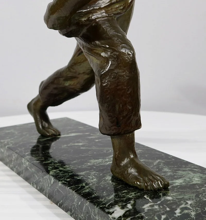 ART DECO PERIOD BRONZE by A. KELLETY