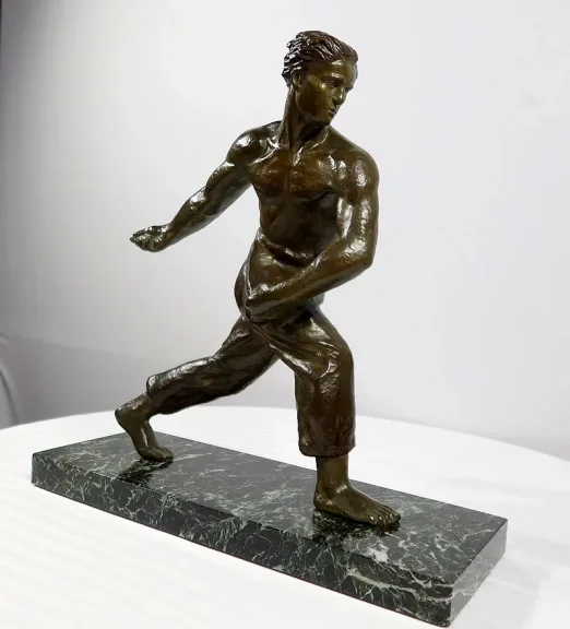 Bronze « le Semeur » de A. Kelety, Art Déco – 1930
