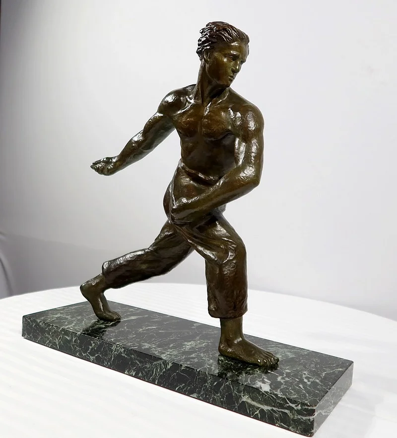 ART DECO PERIOD BRONZE by A. KELLETY