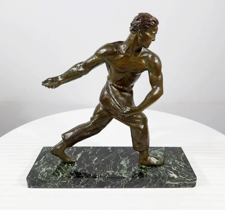 ART DECO ZEIT BRONZE von A. KELLETY