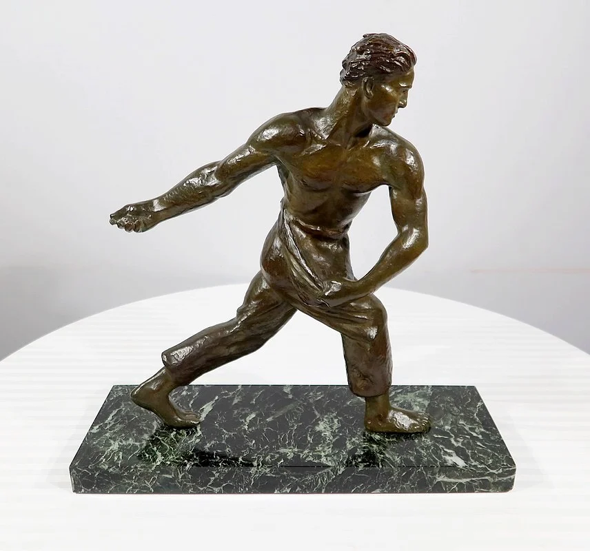 ART DECO PERIOD BRONZE by A. KELLETY