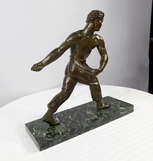 ART DECO ZEIT BRONZE von A. KELLETY