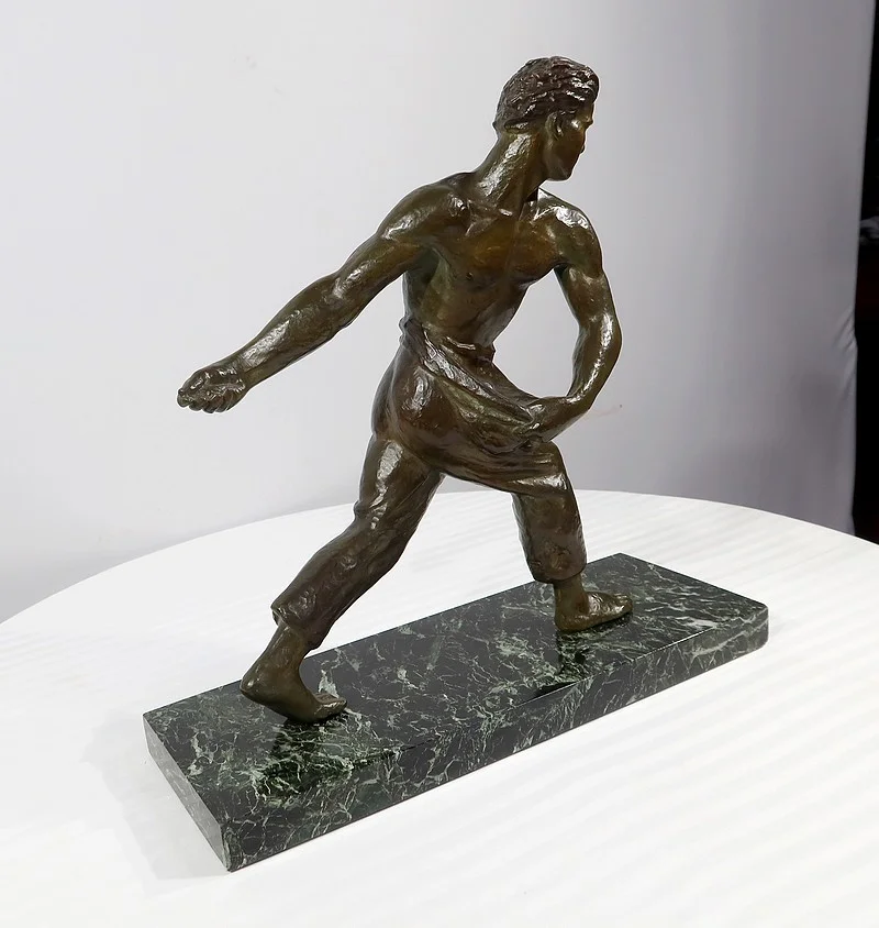 ART DECO PERIOD BRONZE by A. KELLETY