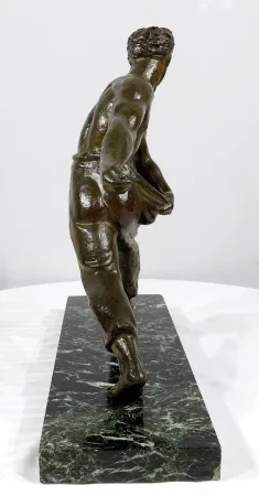 Bronze « le Semeur » de A. Kelety, Art Déco – 1930