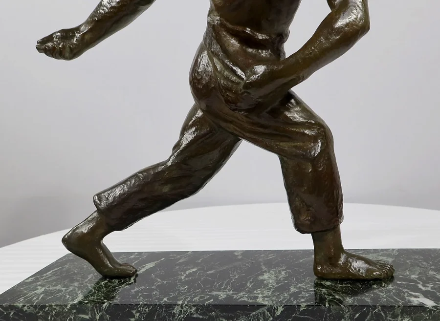 ART DECO ZEIT BRONZE von A. KELLETY