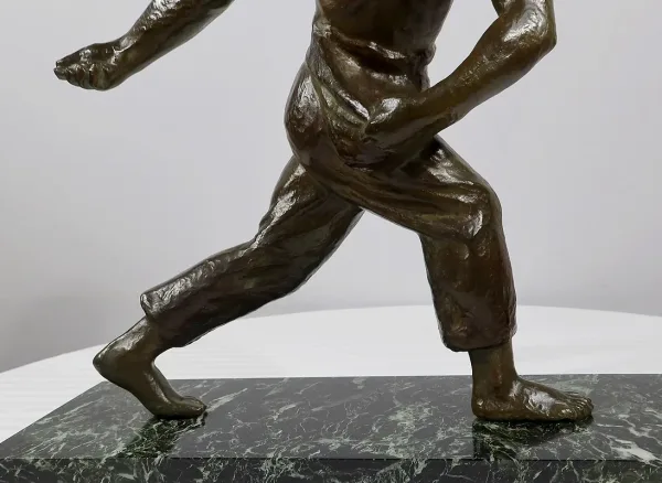 Bronze « le Semeur » de A. Kelety, Art Déco – 1930