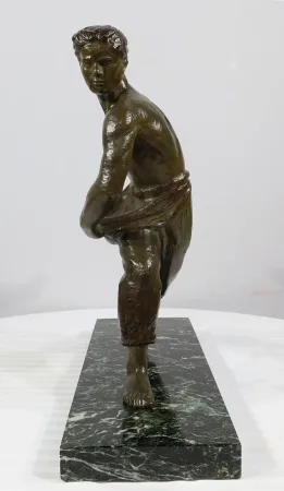 Bronze « le Semeur » de A. Kelety, Art Déco – 1930