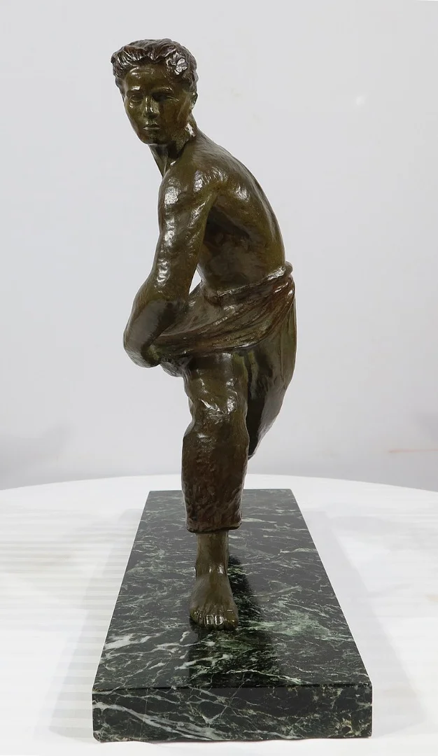 ART DECO PERIOD BRONZE by A. KELLETY
