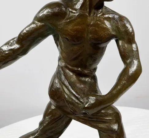 Bronze « le Semeur » de A. Kelety, Art Déco – 1930