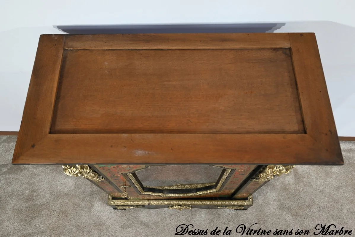 NAPOLEON III PERIOD DISPLAY CABINET