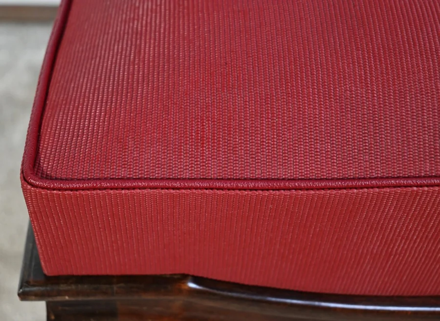 Suite de 8 Chaises en Hêtre Massif, attribuée à J.Leleu, Art Déco - 1940