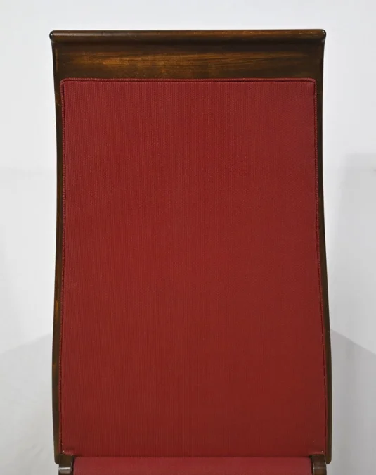 Suite de 8 Chaises en Hêtre Massif, attribuée à J.Leleu, Art Déco - 1940