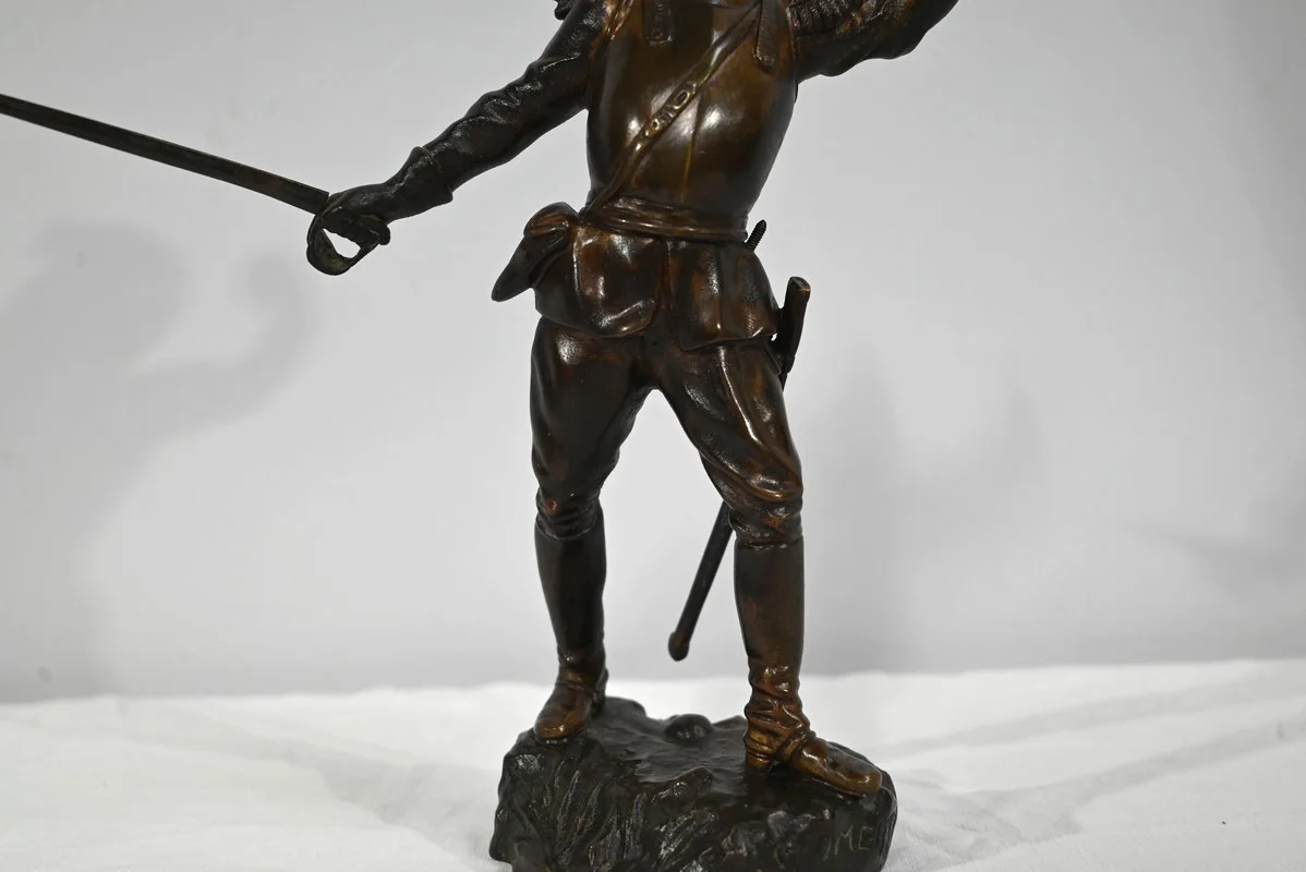 Bronze « Le Dragon », signé G.Omerth – Début XXe