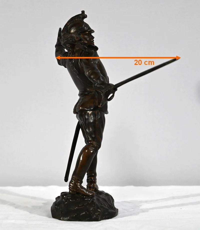 Bronze « Le Dragon », signé G.Omerth – Début XXe