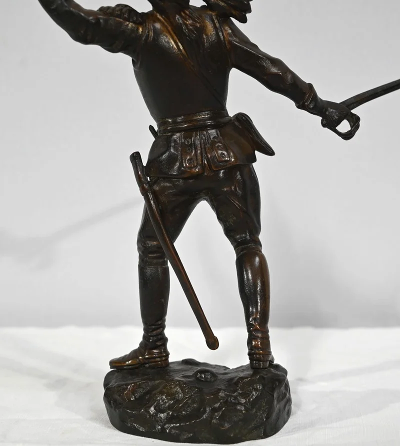 Bronze « Le Dragon », signé G.Omerth – Début XXe