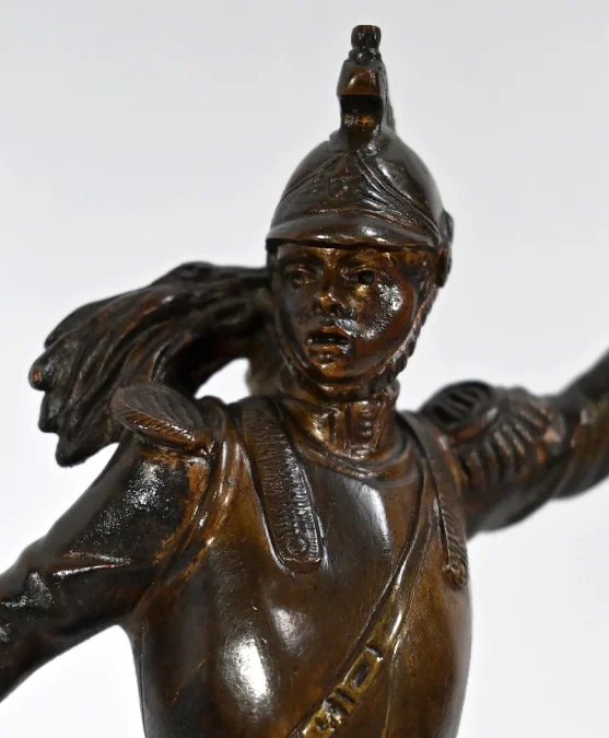 FIGURA IN BRONZO firmata G. OMERTH
