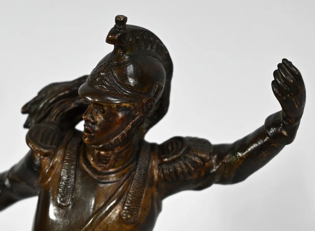 Bronze « Le Dragon », signé G.Omerth – Début XXe