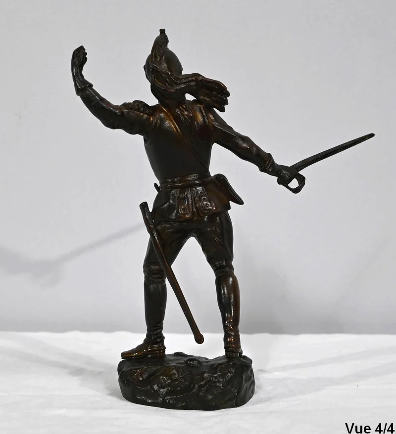 Bronze « Le Dragon », signé G.Omerth – Début XXe