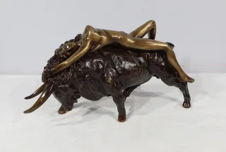 BRONZE GROUP signed MAJERA