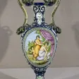 Important Vase en Faïence, style Renaissance – 2ème partie XIXe