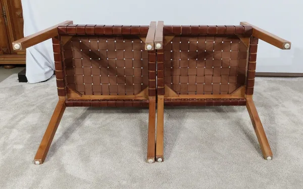 Paire de Fauteuils « Boss », par O. De Schrijver, Ode’s Design – 2ème partie XXe
