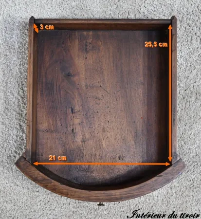 Petite Table Tambour, style Louis XVI – Fin XIXe