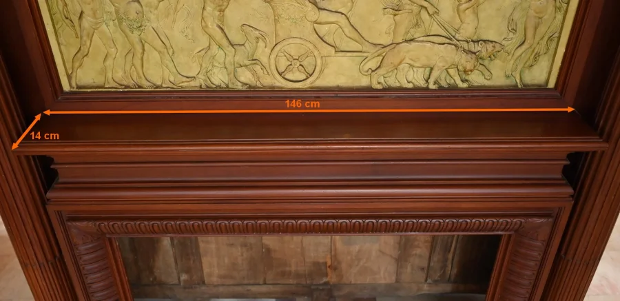 KAMIN AUS DEM 19. JAHRHUNDERT