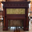Importante Cheminée de Château en Acajou – 2ème partie XIXe