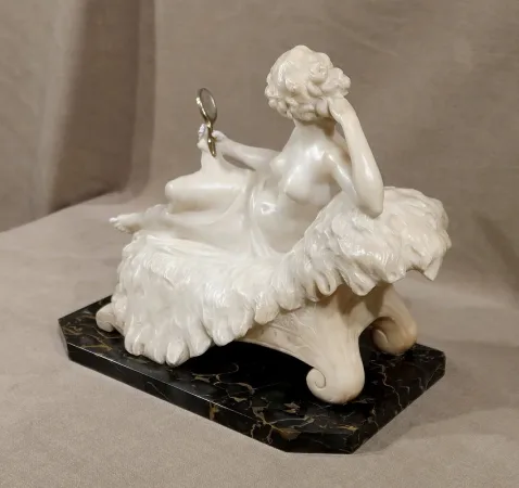 ALABASTER SCULPTURE by A. SACCARDI