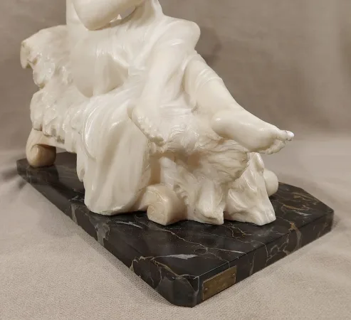 ALABASTER SCULPTURE by A. SACCARDI