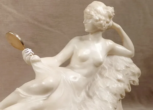 ALABASTER SCULPTURE by A. SACCARDI