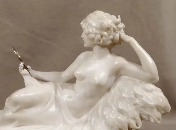 ALABASTER SCULPTURE by A. SACCARDI