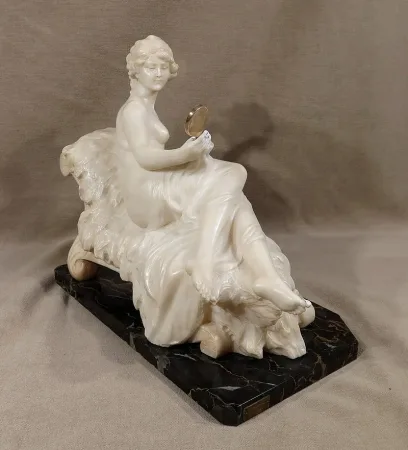 ALABASTER SCULPTURE by A. SACCARDI