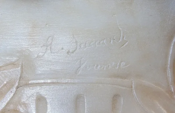 ALABASTER SCULPTURE by A. SACCARDI