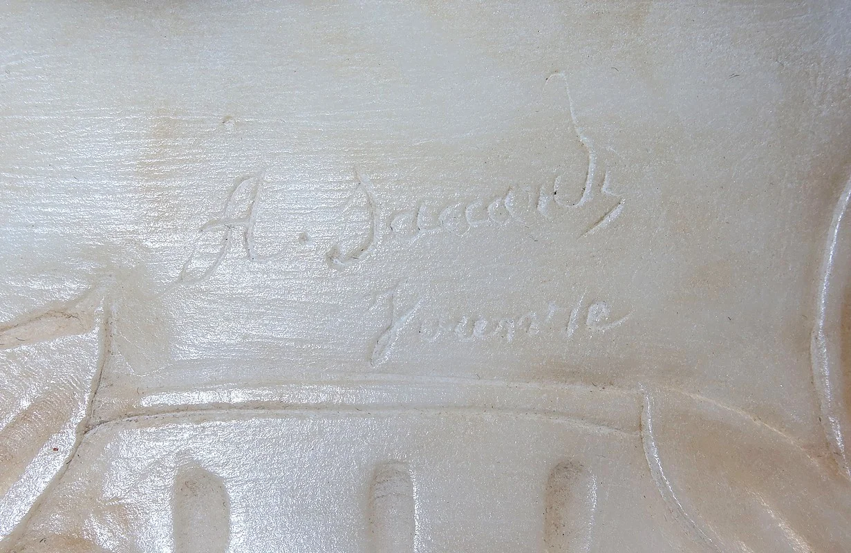 Importante Sculpture « Vénus au Miroir », par A. Saccardi – Début XXe