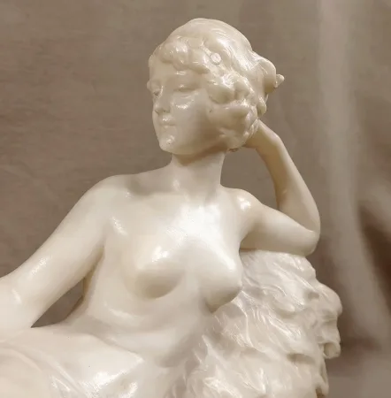 ALABASTER SCULPTURE by A. SACCARDI