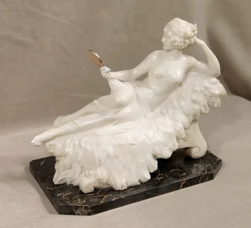 ALABASTER SCULPTURE by A. SACCARDI