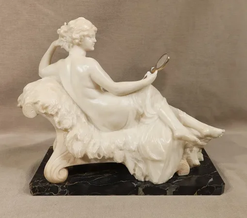 ALABASTER SCULPTURE by A. SACCARDI