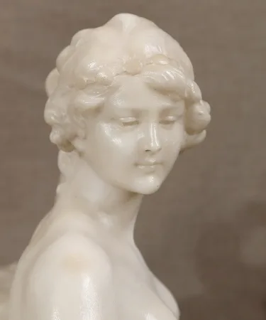 ALABASTER SCULPTURE by A. SACCARDI