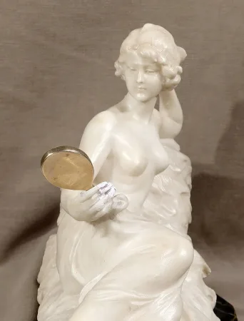 ALABASTER SCULPTURE by A. SACCARDI