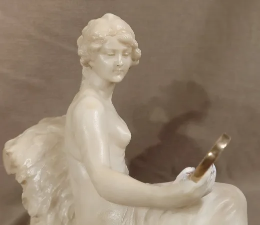 ALABASTER SCULPTURE by A. SACCARDI