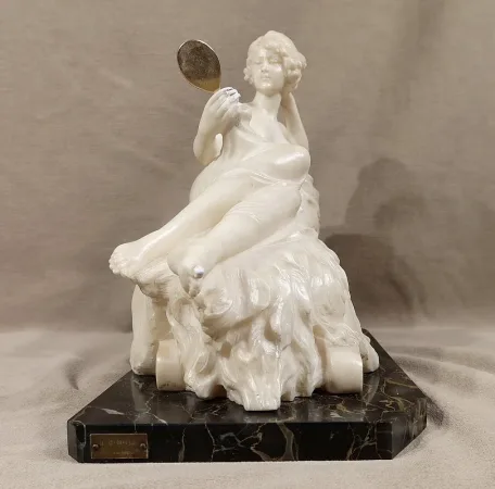 ALABASTER SCULPTURE by A. SACCARDI