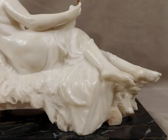 ALABASTER SCULPTURE by A. SACCARDI