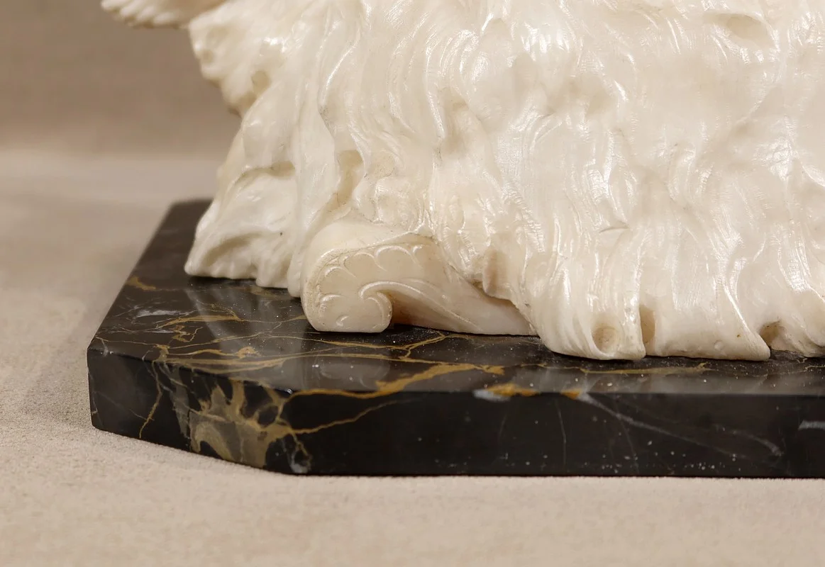 Importante Sculpture « Vénus au Miroir », par A. Saccardi – Début XXe